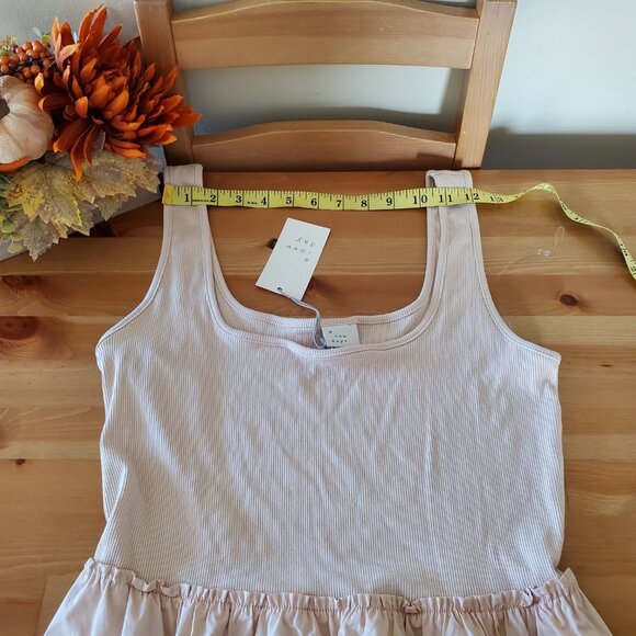 A New Day - Women's Midi Ballet Dress Taupe Size M - Picture 9 of 11